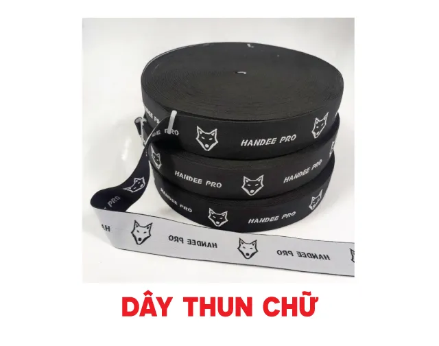 Sản phẩm DAY THUN CHU — Dây Dệt Đai Mi VN - Công Ty TNHH Đai Mi VN — MST 0312972000