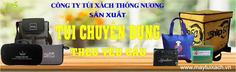 Sản phẩm 9 may tui chuyen dung — Công Ty TNHH Túi Xách Và Thời Trang Thông Nương — MST 0312975114