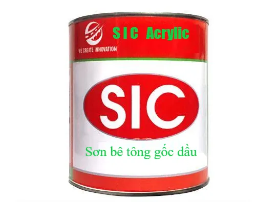 Sản phẩm sơn bê tông gốc dầu e1731054735779 — Công Ty CP Đầu Tư Xây Dựng Thương Mại SIC — MST 0313003552