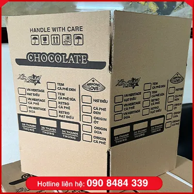 Sản phẩm thung carton thung giay new (1) — Bao Bì Giấy Hiểu Phong - Công Ty TNHH Bao Bì Giấy Hiểu Phong — MST 0313023189