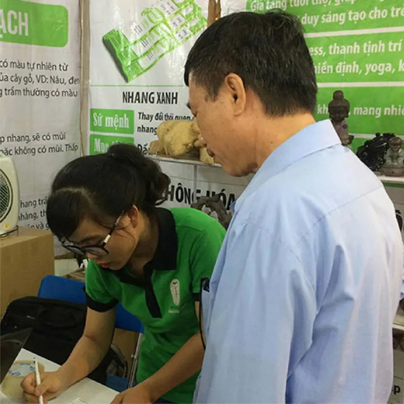Sản phẩm 18092020 cong dong nhang xanh 02 — Công Ty Cổ Phần Nhang Thiền — MST 0313037061