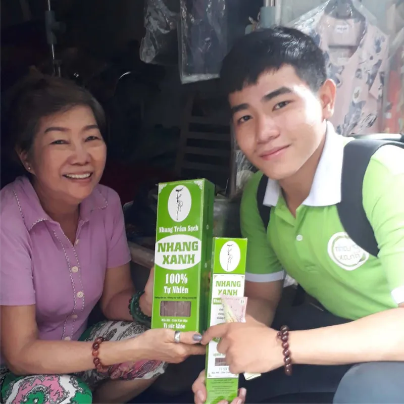 Sản phẩm 18092020 cong dong nhang xanh 03 — Công Ty Cổ Phần Nhang Thiền — MST 0313037061