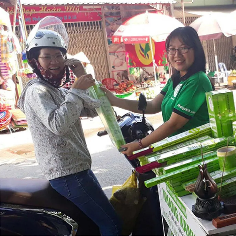 Sản phẩm 18092020 cong dong nhang xanh 11 — Công Ty Cổ Phần Nhang Thiền — MST 0313037061