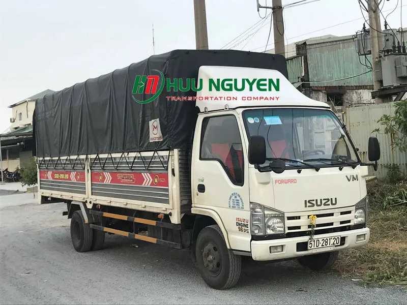 Sản phẩm cho thue xe tai 2 tan co thung 6m — Công Ty TNHH Thương Mại Dịch Vụ Vận Tải Hữu Nguyên — MST 0313044252