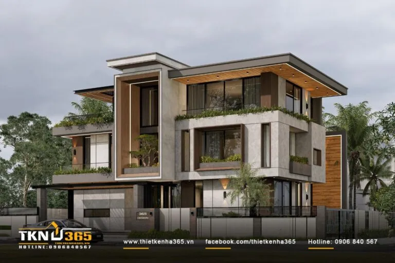 Sản phẩm biet thu 3 tang 6 2 768x512 — Công Ty TNHH Thiết Kế Nhà 365 — MST 0313056667