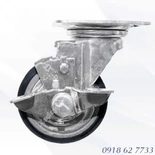 Sản phẩm Cang banh xe day hang L100 xoay co khoa 310x310 — Công Ty TNHH Phát Triển Thương Mại Việt Nguyên — MST 0313057325