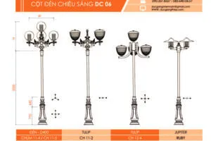 Sản phẩm cot den dc 06 1 300x200 — Đúc Gang Thép Miền Nam - Công Ty TNHH Đúc Gang Thép Miền Nam — MST 0313074842