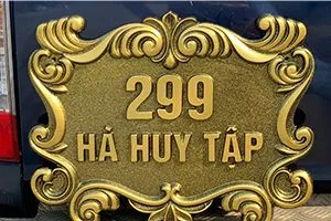Sản phẩm bien so nha cao cap bia 300x200 — Đúc Gang Thép Miền Nam - Công Ty TNHH Đúc Gang Thép Miền Nam — MST 0313074842