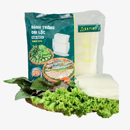 Sản phẩm bao bi banh trang cuon — Bao Bì Khởi Phát - Công Ty TNHH Sản Xuất In ấn Bao Bì Khởi Phát — MST 0313094302