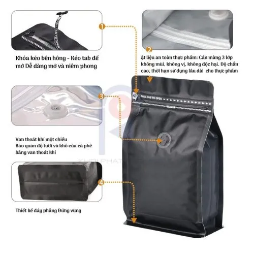 Sản phẩm tui zip 8 canh khoa keo day vuong 500x500 — Bao Bì Khởi Phát - Công Ty TNHH Sản Xuất In ấn Bao Bì Khởi Phát — MST 0313094302