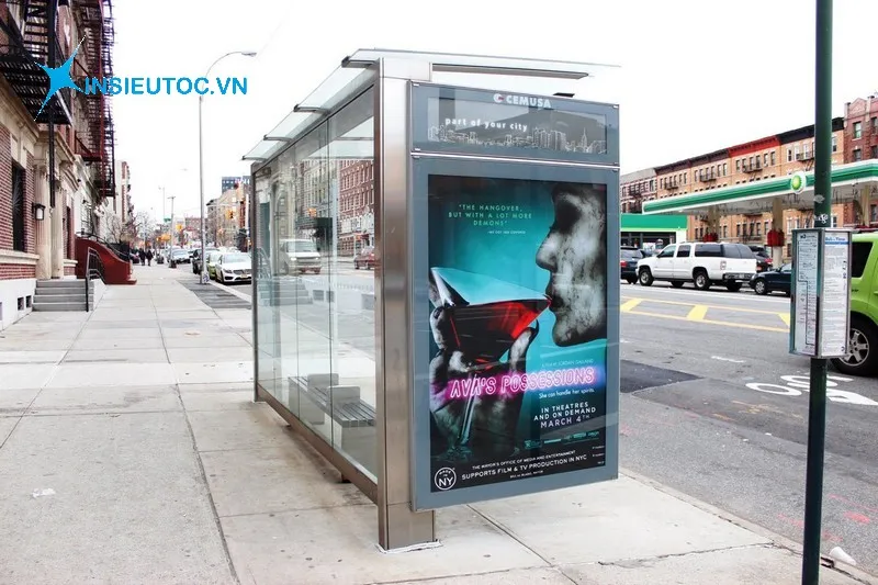 Sản phẩm poster dan tram xe buyt — Công Ty TNHH Sản Xuất Thương Mại Dịch Vụ Hoa Sen Việt — MST 0313096606