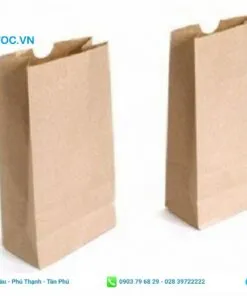 Sản phẩm tui giay kraft tron khong quai 247x296 — Công Ty TNHH Sản Xuất Thương Mại Dịch Vụ Hoa Sen Việt — MST 0313096606