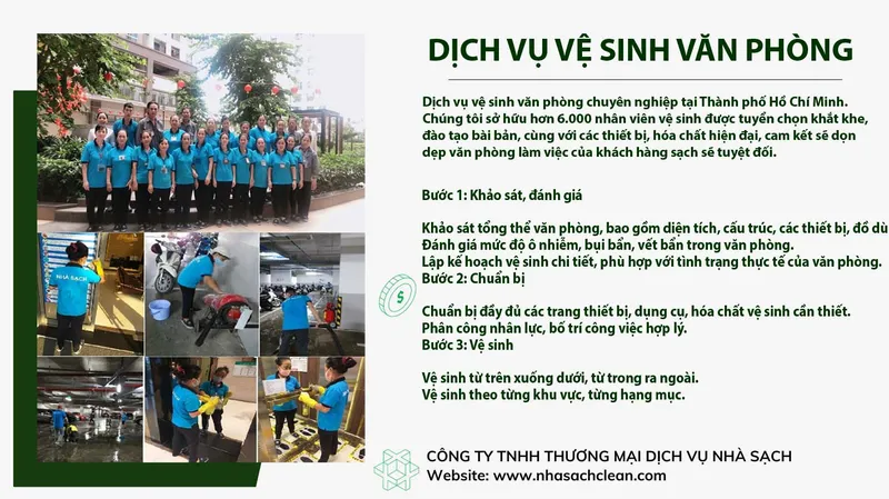 Sản phẩm Dich vu ve sinh van phong nha sach clean — Công Ty TNHH Thương Mại Vệ Sinh Công Nghiệp Nhà Sạch — MST 0313098970