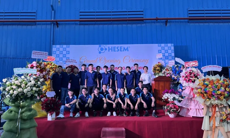Nhà máy Gia Công Cơ Khí Chính Xác HESEM - Công Ty TNHH Sản Xuất Thương Mại Dịch Vụ HESEM #1 — MST 0313106413