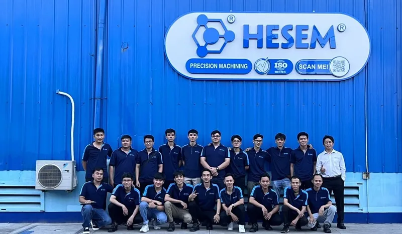 Nhà máy Gia Công Cơ Khí Chính Xác HESEM - Công Ty TNHH Sản Xuất Thương Mại Dịch Vụ HESEM #1 — MST 0313106413