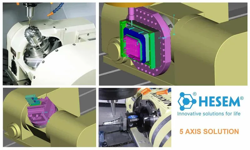 Sản phẩm 5 AXIS SOLUTION 1 — Gia Công Cơ Khí Chính Xác HESEM - Công Ty TNHH Sản Xuất Thương Mại Dịch Vụ HESEM — MST 0313106413