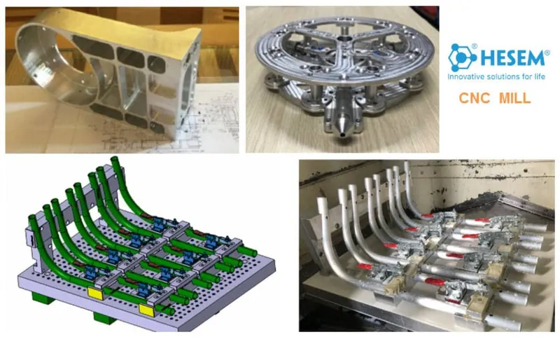 Sản phẩm CNC MILL 2 — Gia Công Cơ Khí Chính Xác HESEM - Công Ty TNHH Sản Xuất Thương Mại Dịch Vụ HESEM — MST 0313106413