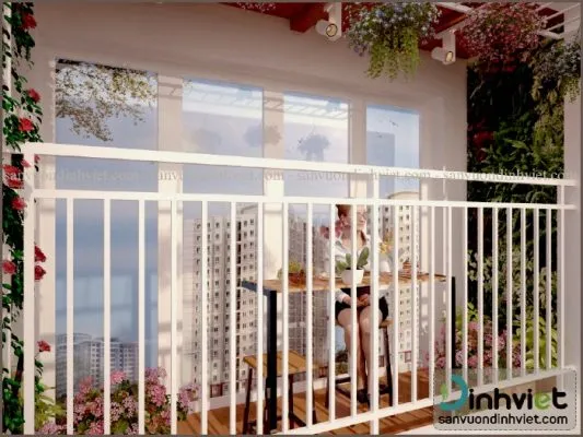 Sản phẩm mau san vuon ban cong chung cu dep 3 533x400 — Thiết Kế Cảnh Quan VJ-TOP - Công Ty TNHH VJ-TOP — MST 0313108869