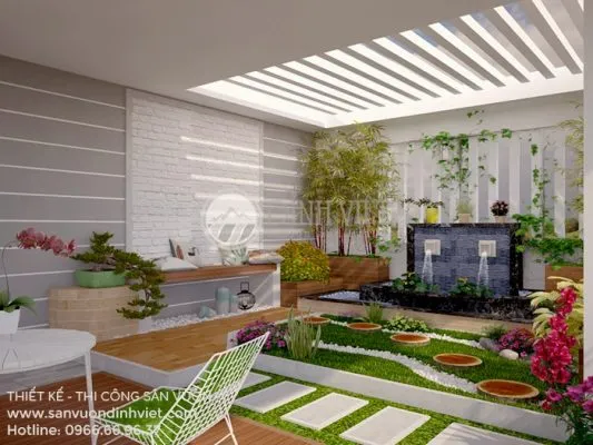 Sản phẩm mau san vuon dep tren san thuong biet thu 1 533x400 — Thiết Kế Cảnh Quan VJ-TOP - Công Ty TNHH VJ-TOP — MST 0313108869