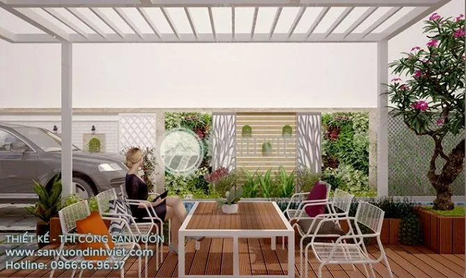 Sản phẩm biet thu nha vuon 2 tang dep 1 670x400 — Thiết Kế Cảnh Quan VJ-TOP - Công Ty TNHH VJ-TOP — MST 0313108869