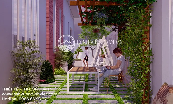 Sản phẩm biet thu nha vuon dep 2 — Thiết Kế Cảnh Quan VJ-TOP - Công Ty TNHH VJ-TOP — MST 0313108869