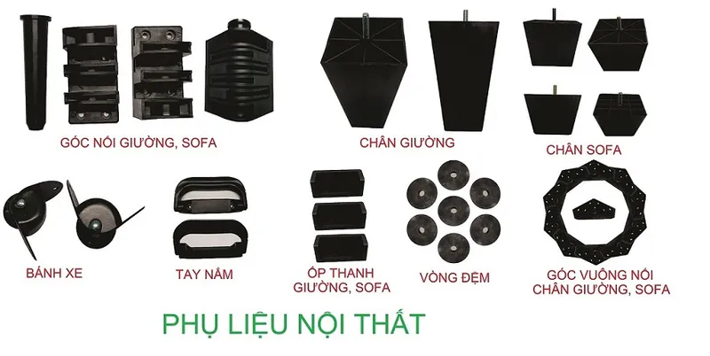 Sản phẩm phu lieu nhua noi that_s865 — Công Ty TNHH KCV Việt Nam — MST 0313163228