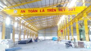 Nhà máy Cầu Trục Và Cổng Trục Thuận Thành - Công Ty TNHH Sản Xuất Cơ Khí Thuận Thành #370 — MST 0313172617