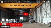 Sản phẩm Video Thi Cong Cau Truc dam doi 30 Tan Tai Can Giuoc Long An 200 — Cầu Trục Và Cổng Trục Thuận Thành - Công Ty TNHH Sản Xuất Cơ Khí Thuận Thành — MST 0313172617
