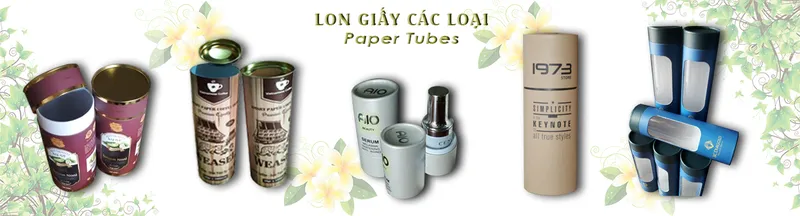 Sản phẩm Lon giay cac loai — Công Ty TNHH Bao Bì Giấy Nam Việt — MST 0313172832