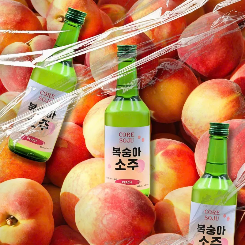 Sản phẩm ruou soju huong dao core peach 360ml soju trai cay — Công Ty TNHH Thương Mại Và Đầu Tư Sài Gòn Hoàng Kim — MST 0313175865
