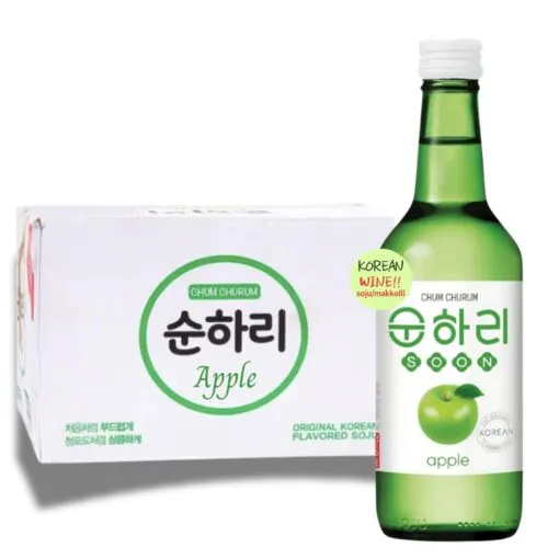 Sản phẩm thung 20 chai ruou soju huong tao chum churum apple 510x510 — Công Ty TNHH Thương Mại Và Đầu Tư Sài Gòn Hoàng Kim — MST 0313175865