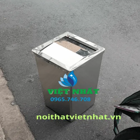 Sản phẩm thung rac inox nap lat vuong viet nhat 1 480x480 — Inox Việt Nhất - Công Ty TNHH Sản Xuất Thương Mại Xây Dựng Trang Trí Nội Ngoại
Thất Việt Nhất — MST 0313178545