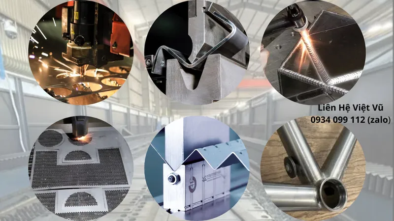 Sản phẩm gia cong cat chan han kim loai — Máy Cắt Laser Việt Vũ - Công Ty TNHH Tự Động Hóa Việt Vũ — MST 0313189018