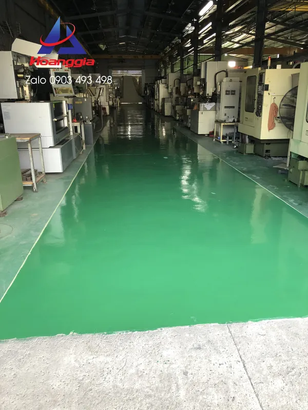 Sản phẩm thi cong son sua chua san epoxy nha xuong — Sơn Epoxy Hoàng Gia - Công Ty TNHH Kỹ Thuật Epoxy Hoàng Gia — MST 0313195653