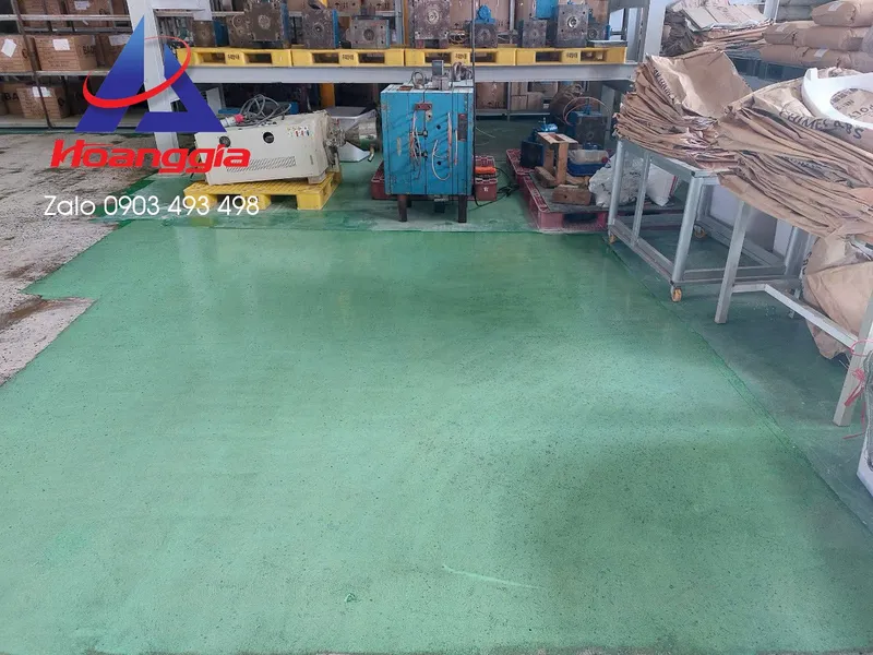 Sản phẩm thi cong son san epoxy tai long an cty huyndae bidet 3 — Sơn Epoxy Hoàng Gia - Công Ty TNHH Kỹ Thuật Epoxy Hoàng Gia — MST 0313195653