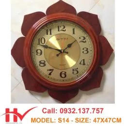 Sản phẩm dong ho treo tuong go bong hoa 0 753 — Công Ty TNHH Dịch Vụ Đầu Tư Phát Triển Hưng Vượng — MST 0313202484