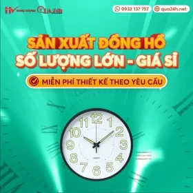 Sản phẩm san xuat dong ho treo tuong mien phi thiet ke theo yeu cau 1 — Công Ty TNHH Dịch Vụ Đầu Tư Phát Triển Hưng Vượng — MST 0313202484