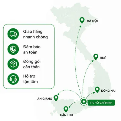 Sản phẩm ship map — Công Ty TNHH Hoàng Khải Nguyên — MST 0313210037