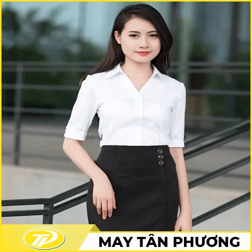Sản phẩm dong phuc cong so nu 1 — May Mặc Tân Phương - Công Ty TNHH May Mặc Tân Phương — MST 0313218639