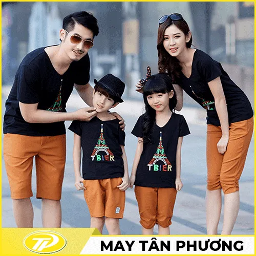 Sản phẩm dong phuc gia dinh 5 — May Mặc Tân Phương - Công Ty TNHH May Mặc Tân Phương — MST 0313218639