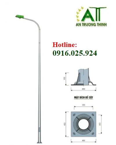 Sản phẩm 121119858316_Cot den con tron chieu sang cao ap 6m — Chiếu Sáng An Trường Thịnh - Công Ty TNHH Chiếu Sáng An Trường Thịnh — MST 0313219343