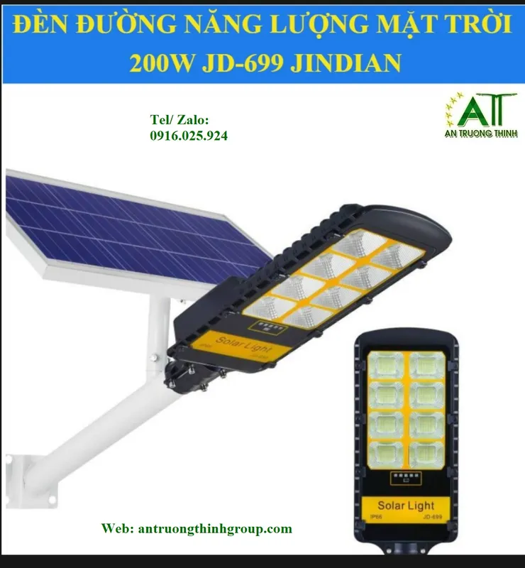 Sản phẩm 248510761079_den duong Led ATT NLMT JD 699 200W nang luong mat troi — Chiếu Sáng An Trường Thịnh - Công Ty TNHH Chiếu Sáng An Trường Thịnh — MST 0313219343