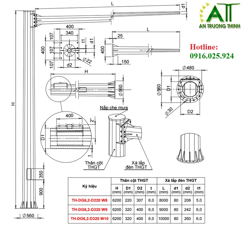 Sản phẩm 318578174942_Ban ve Tru tin hieu giao thong da giac ma nhung kem nong — Chiếu Sáng An Trường Thịnh - Công Ty TNHH Chiếu Sáng An Trường Thịnh — MST 0313219343