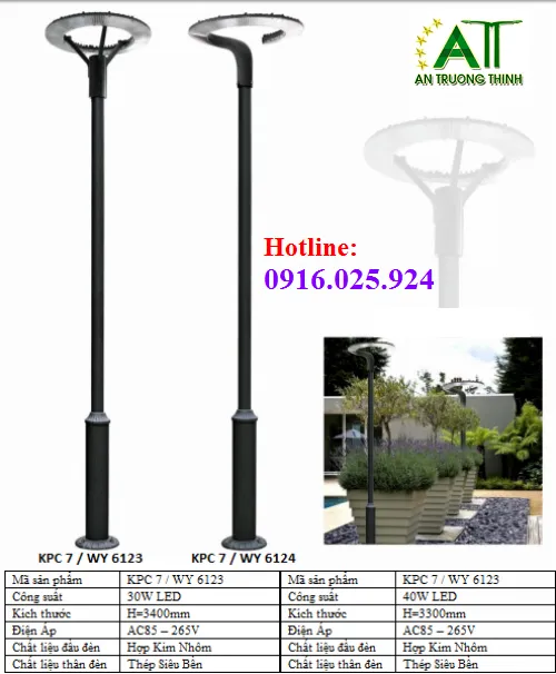 Sản phẩm 379017686809_Cot den trang tri san vuon den Led — Chiếu Sáng An Trường Thịnh - Công Ty TNHH Chiếu Sáng An Trường Thịnh — MST 0313219343