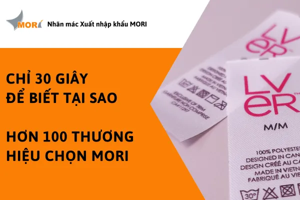Văn phòng Nhãn Mác MORI - Công Ty TNHH In Ấn - Sản Xuất & Thương Mại MORI #1735782839 — MST 0313226460