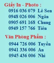 Sản phẩm sdt(1) — Công Ty TNHH Sản Xuất Giấy Văn Phòng Phẩm Hoa Sen — MST 0313256828