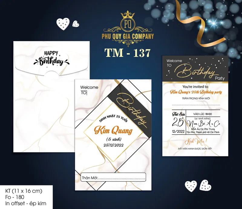 Sản phẩm tm 137 01 — In Thiệp Phú Quý Gia - Công Ty TNHH Thiết Kế - Thương Mại Phú Quý Gia — MST 0313257211
