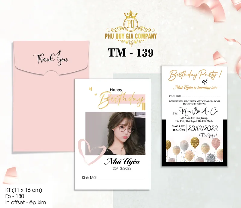 Sản phẩm tm 139 01 — In Thiệp Phú Quý Gia - Công Ty TNHH Thiết Kế - Thương Mại Phú Quý Gia — MST 0313257211