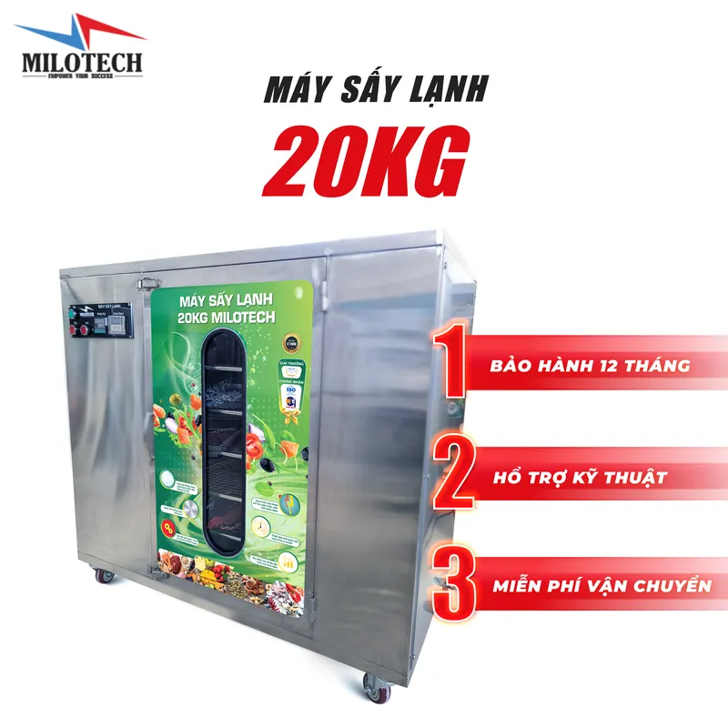 Sản phẩm SL 20KG — Máy Hấp Tiệt Trùng Milotech - Công Ty TNHH Công Nghệ Milo — MST 0313259843