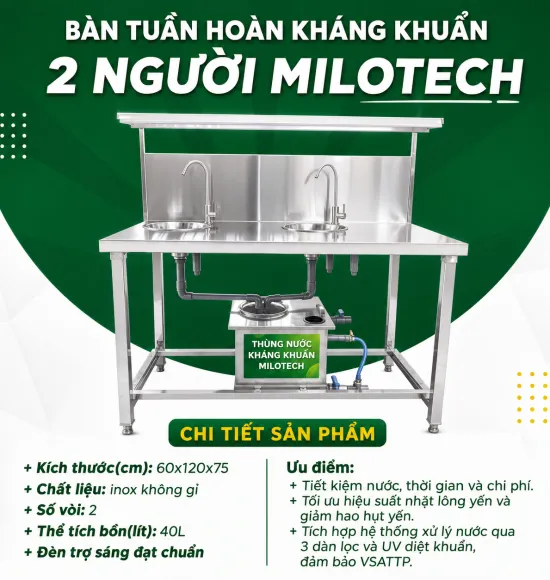 Sản phẩm ban tuan hoan khang khuan 2 nguoi milotech 550x580 — Máy Hấp Tiệt Trùng Milotech - Công Ty TNHH Công Nghệ Milo — MST 0313259843